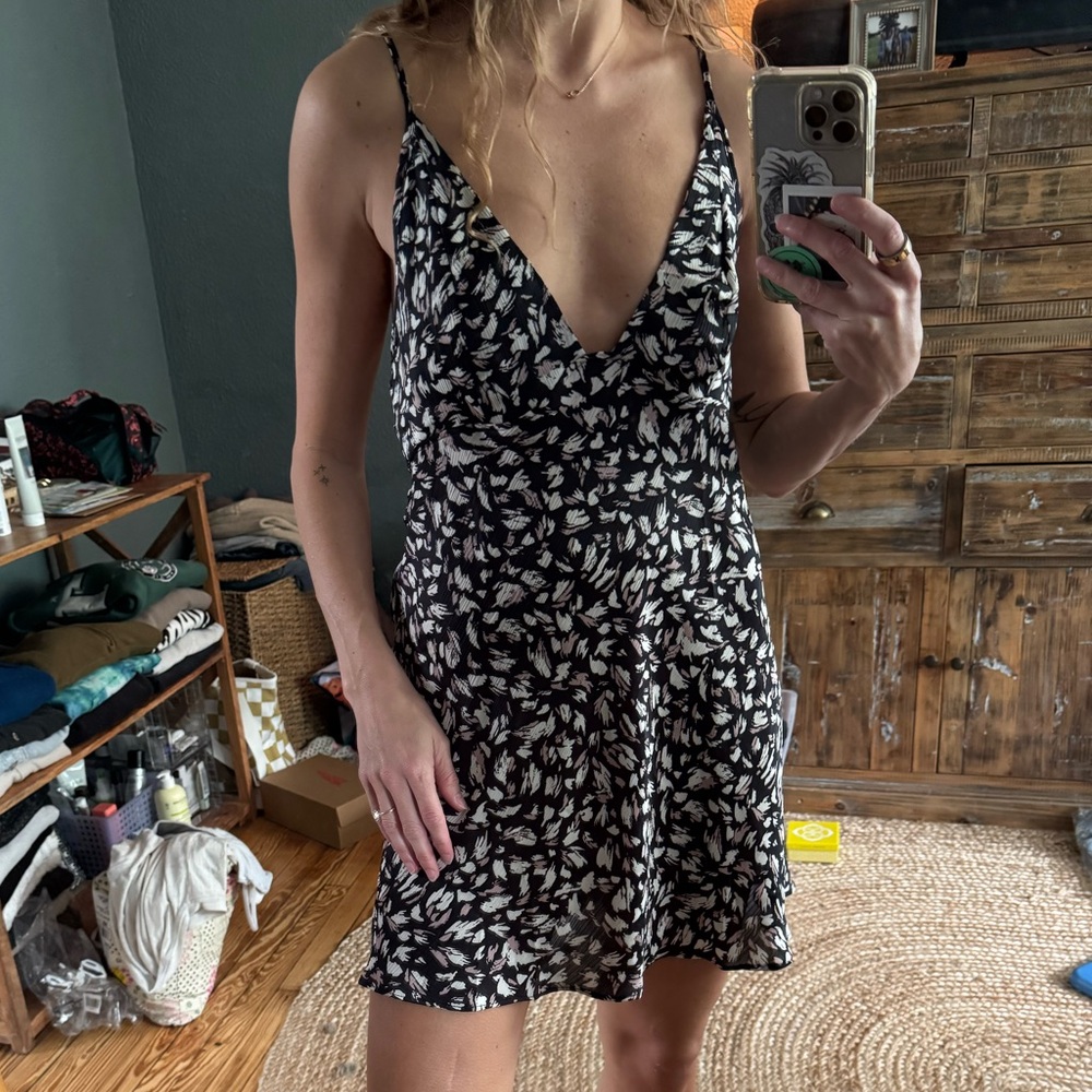 Free People Silky Strappy Summer Dress